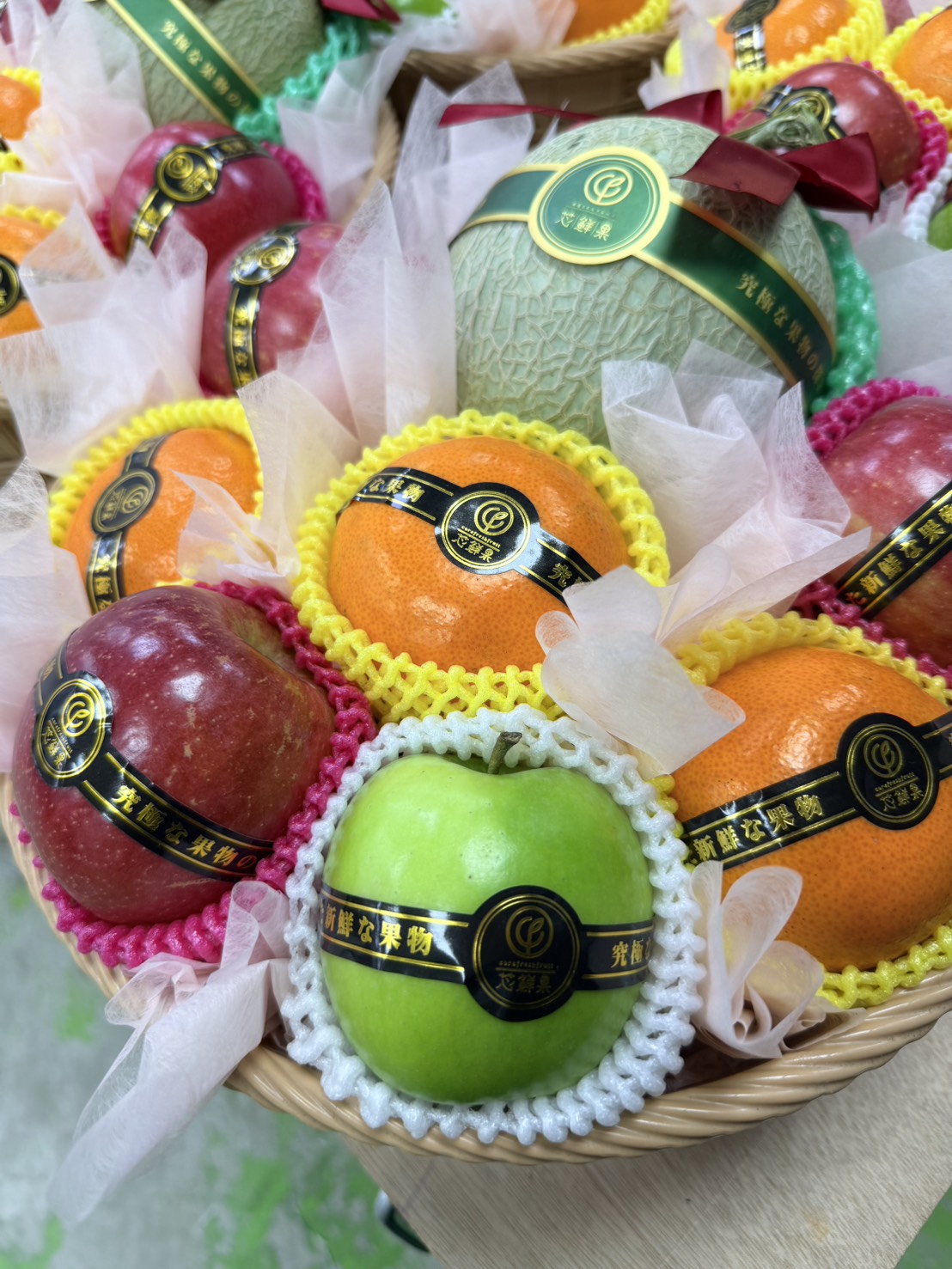 [Core Fresh Fruit] Sincere Gift Basket, , large