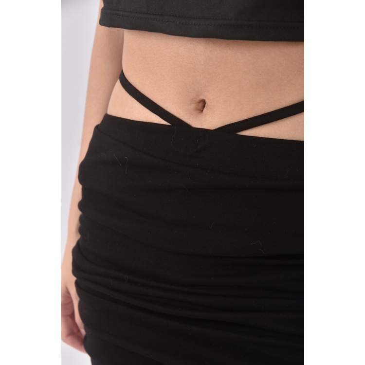 (S) 【智恩私服】質感黑色短裙二手衣, , large