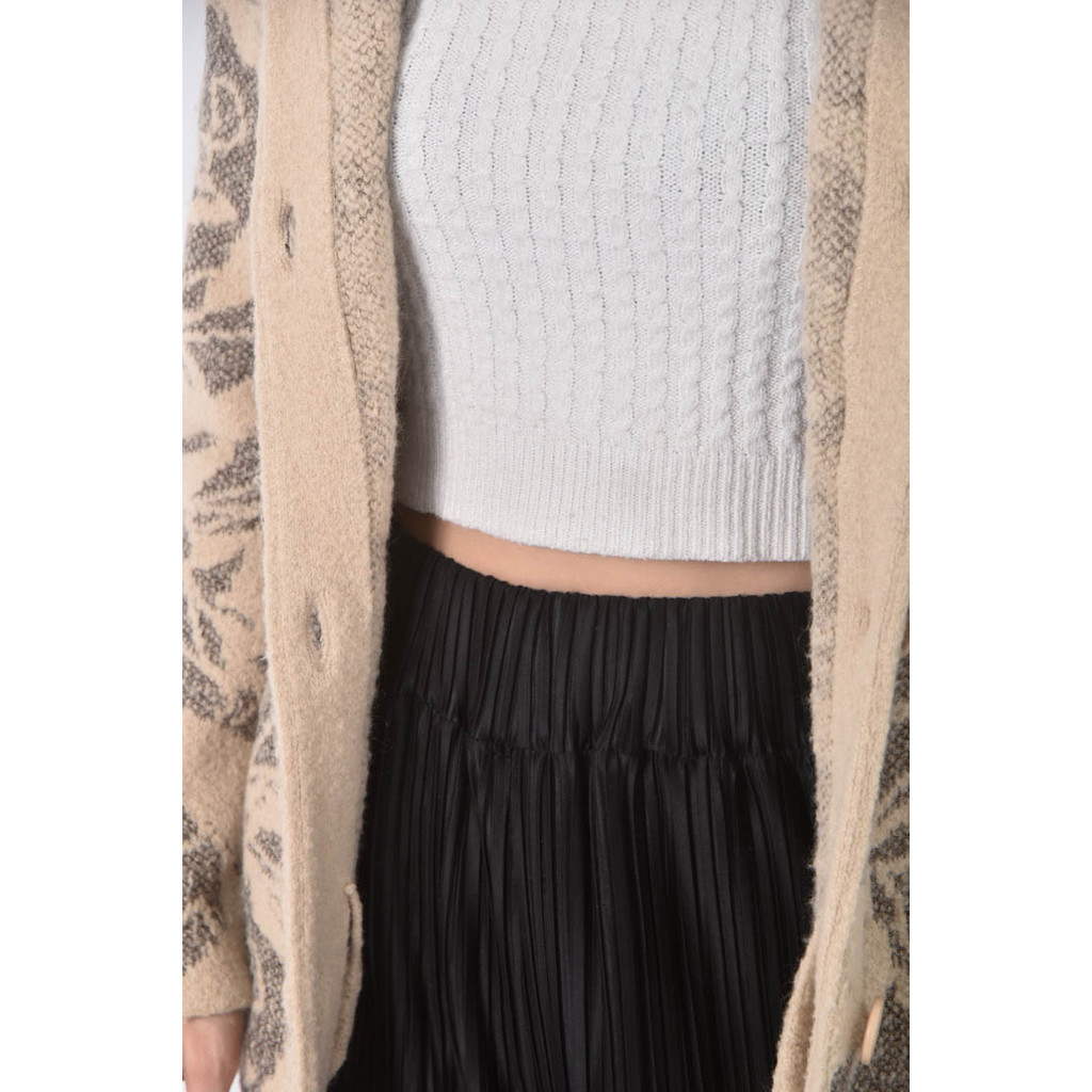 (M) anteprima排扣杏色外套二手衣, , large