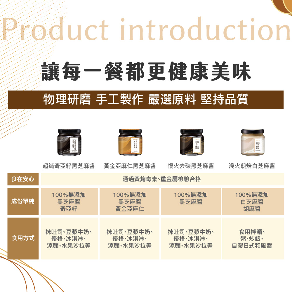 [人良油坊]超纖奇亞籽黑芝麻醬160g, , large