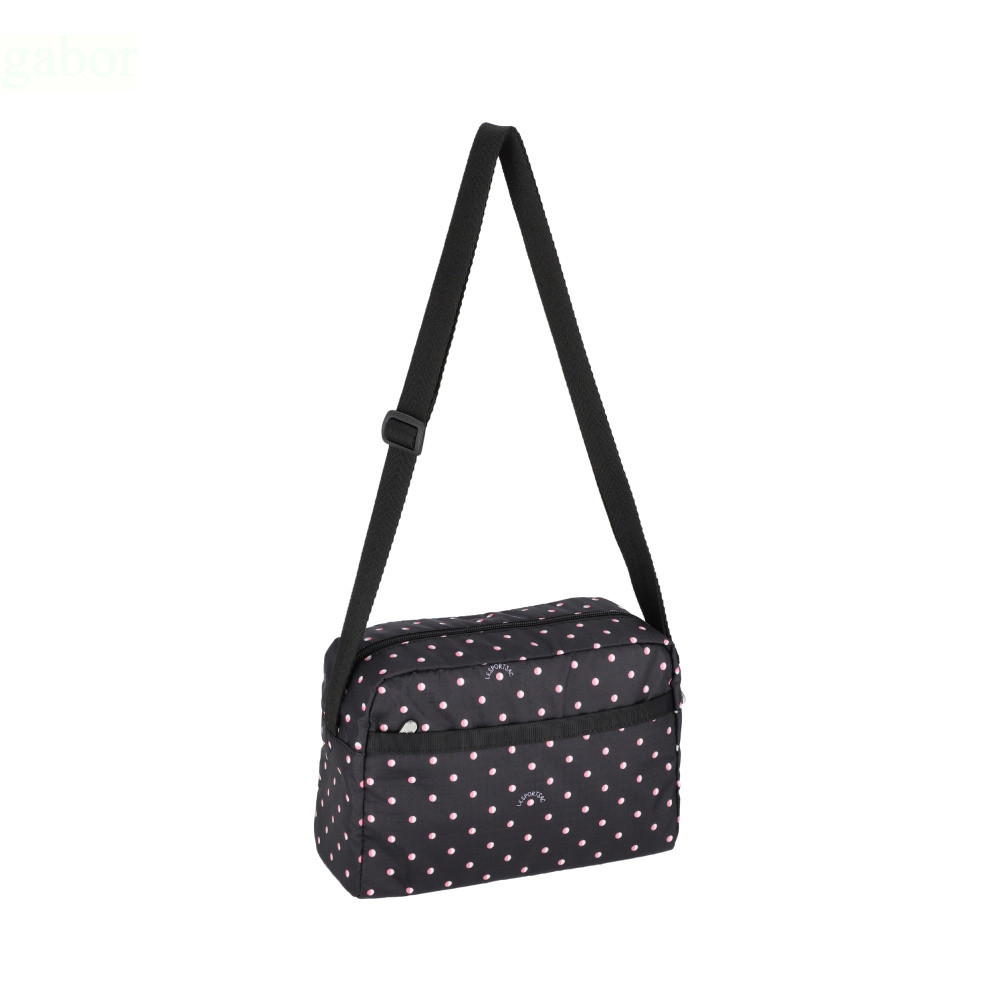 LeSportsac DANIELLA CROSSBODY 拉鍊斜背包 側背包 送禮-粉色點滴, , large