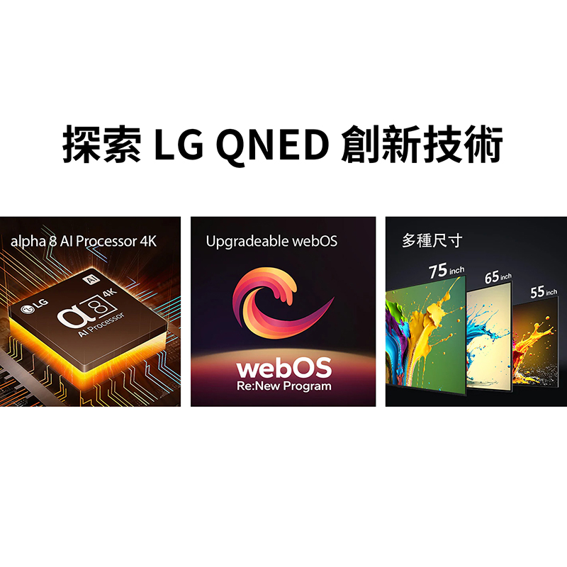 LG 75QNED86TTA 一奈米UHD顯示器, , large