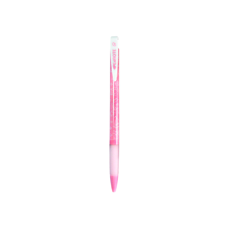 Love Travel Oil-Based Ballpoint Pen-Red, , large