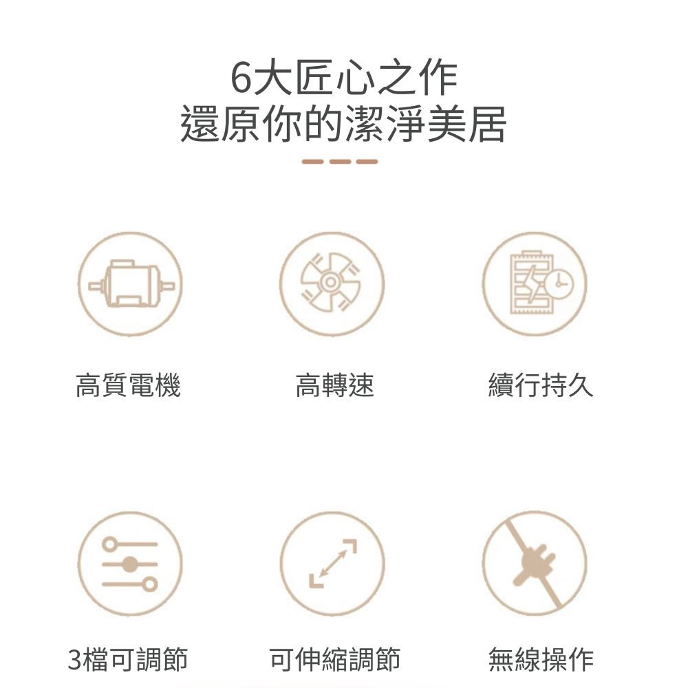 USB rechargeable multi-functional electric cleaning brush (adjustable length), , large