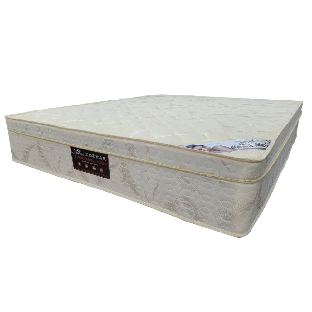 【文創集】3D天絲抗菌3獨立筒床墊-6尺雙人加大, , large