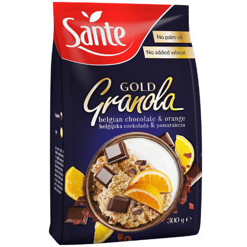 Sante Gold Granola Belgian ChocoOrange, , large