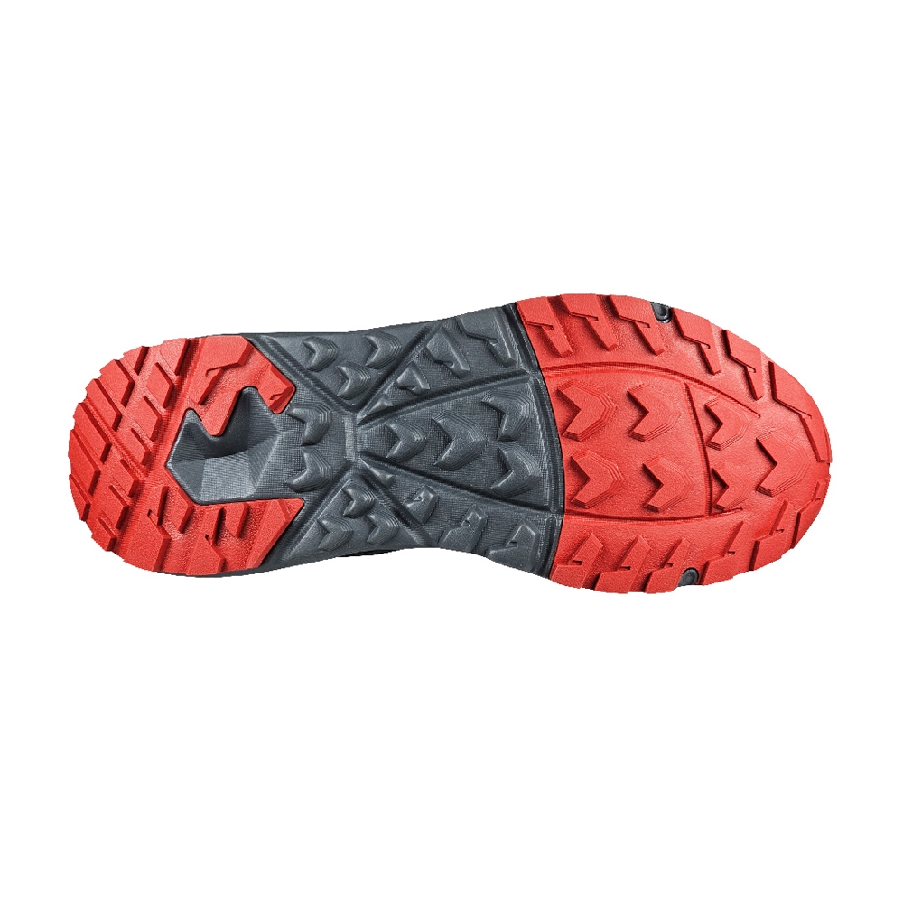 DIADORA迪亞多那 漫遊者戶外越野鞋 男運動鞋 男鞋 登山鞋 輕量 透氣 防潑水 緩衝 吸震 耐磨 防滑 灰 黑紅, , large