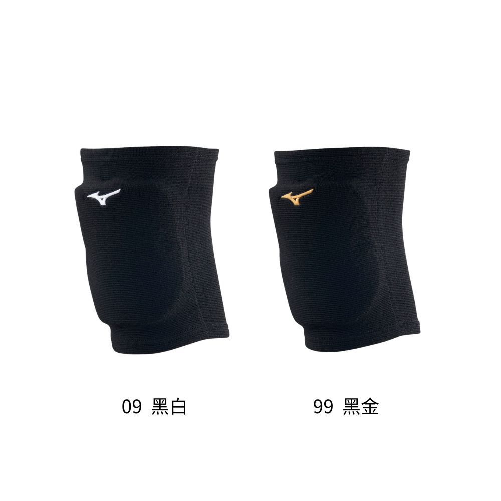 MIZUNO 成人用護膝 排球護膝 運動護膝 足球護膝 護膝 透氣 防護 V2TYB086 25SS 【樂買網】, 99  黑金, large