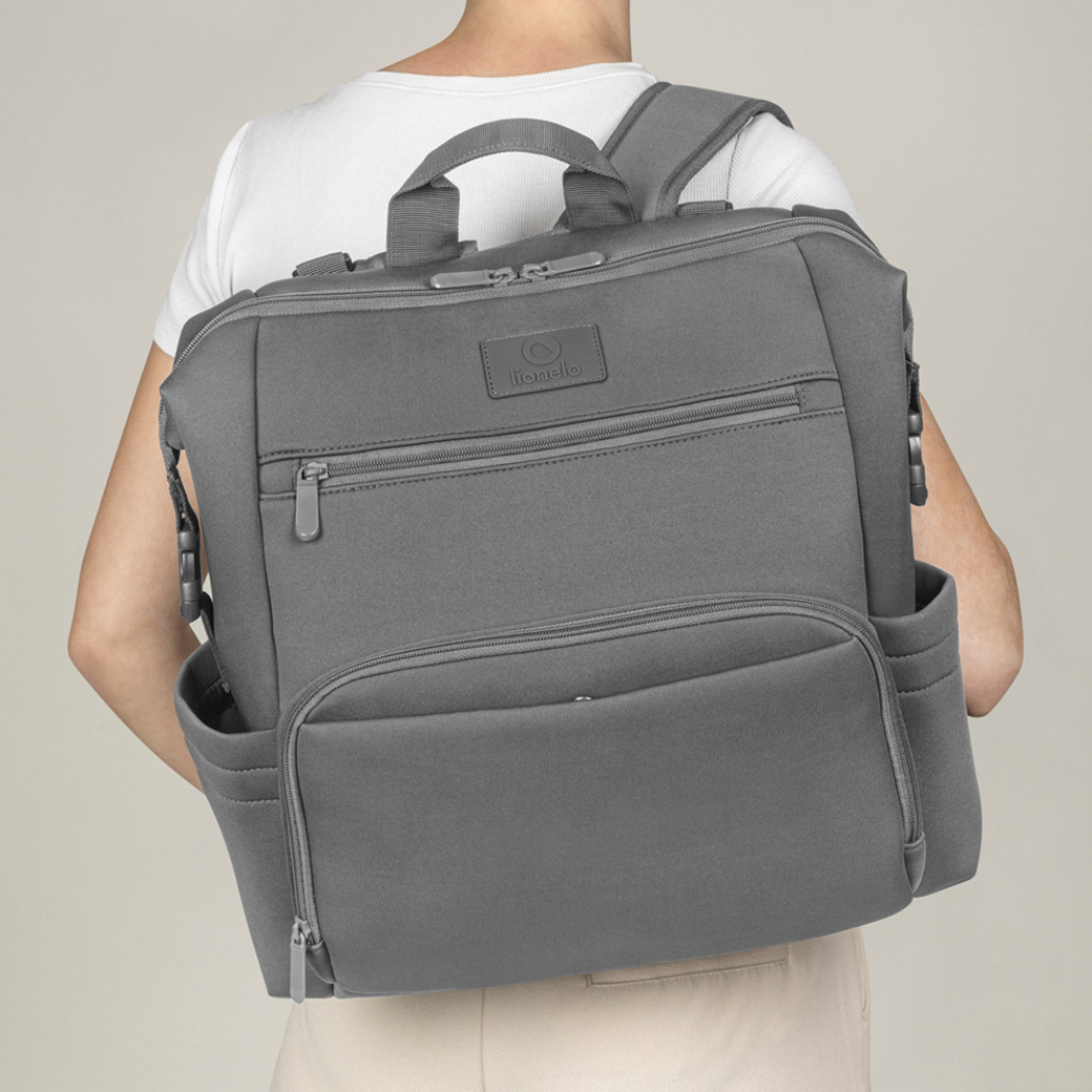 【Lionelo】CUBE backpack (Grey), , large