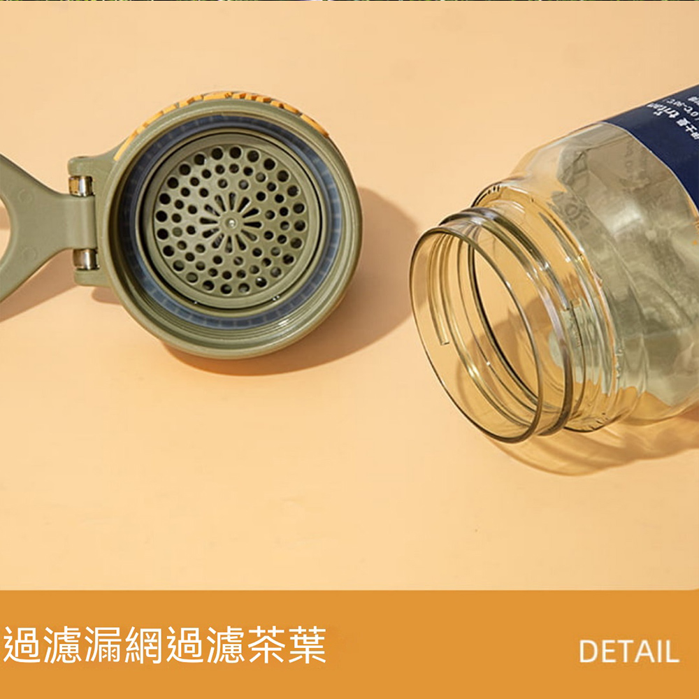 【H&R安室家】Dodge 道奇Tritan扭蓋刻度水壺 運動水壺860ml(H01), , large