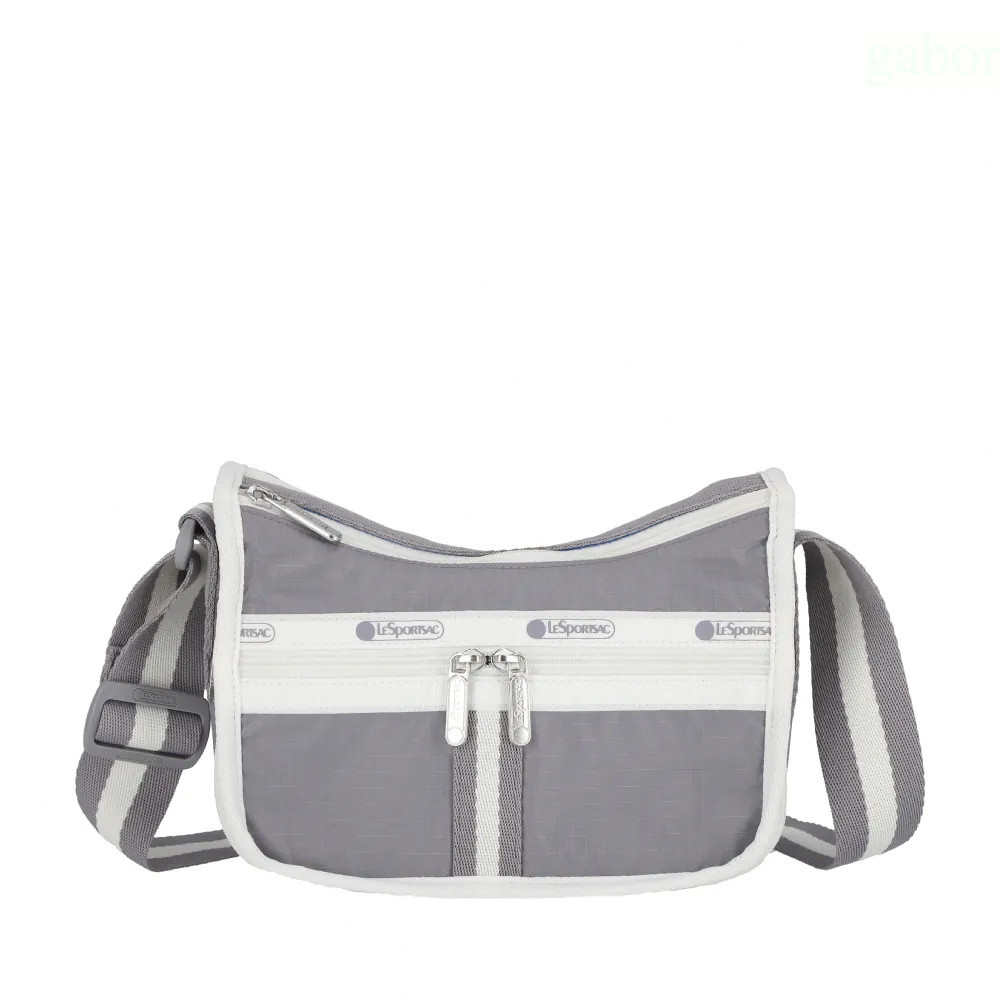 LeSportsac Small Everyday Bag 小型斜背包 -滾邊寧靜灰, , large