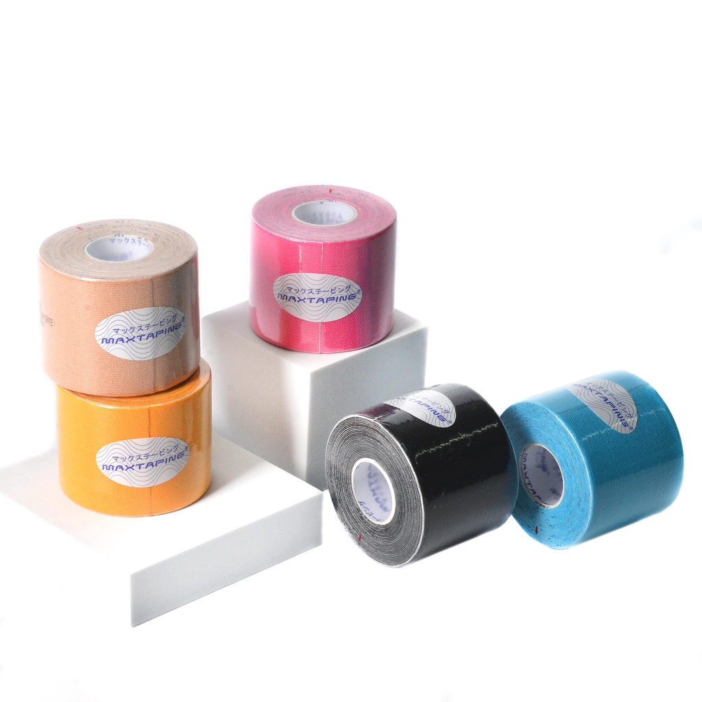 LP SUPPORT MAXTAPING 肌效能貼布 50MM 彈力貼布 運動貼布 肌貼 單卷 散裝無殼 TM702W, , large