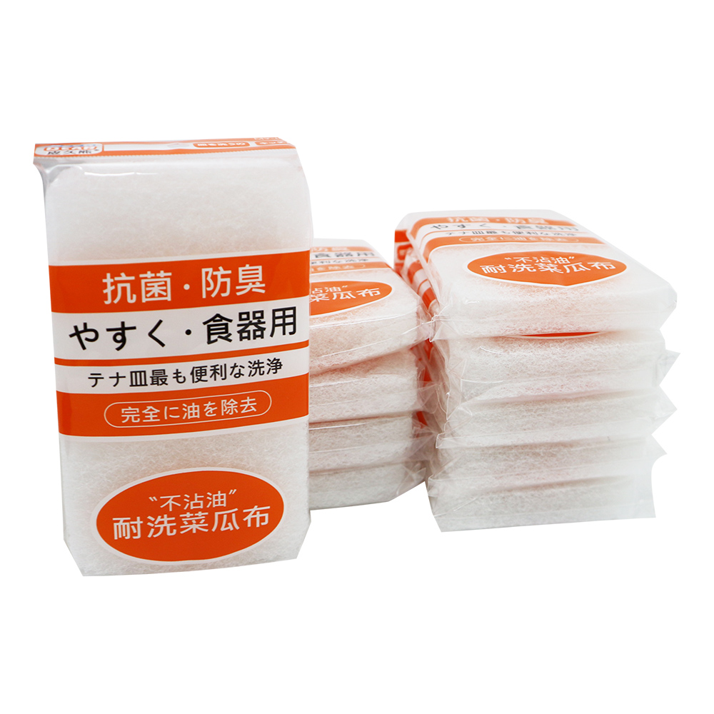 皮久熊 耐洗不沾油菜瓜布-10入x2組, , large
