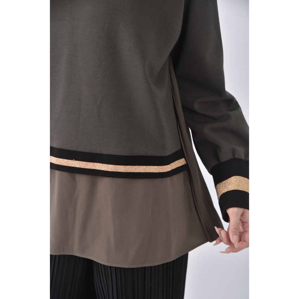 (XL) superior quality綠色長袖上衣二手衣, , large