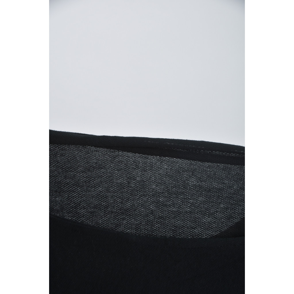 (F) 棉質寬鬆黑色短袖上衣二手衣, , large