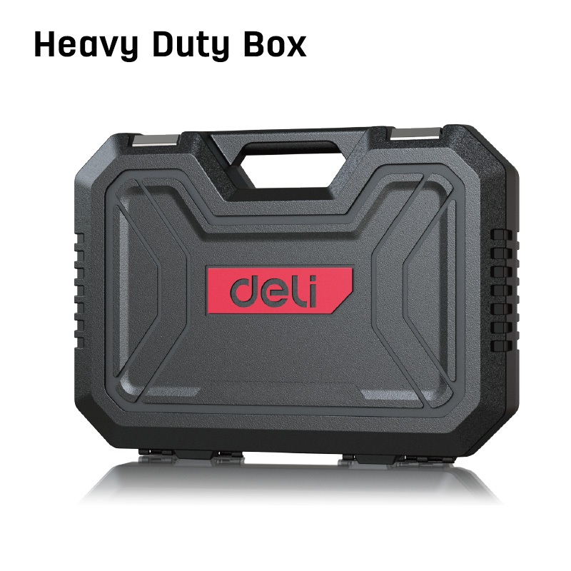 【deli tools】1/4 inch Socket Wrench Set 20PCS, , large