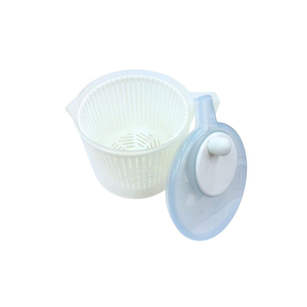 金德恩 GS MALL 台灣製造 蔬菜脫水器 蔬菜瀝水器 沙拉脫水器 沙拉甩乾器 生菜除水器 瀝水網 蔬菜清洗 瀝水器, , large