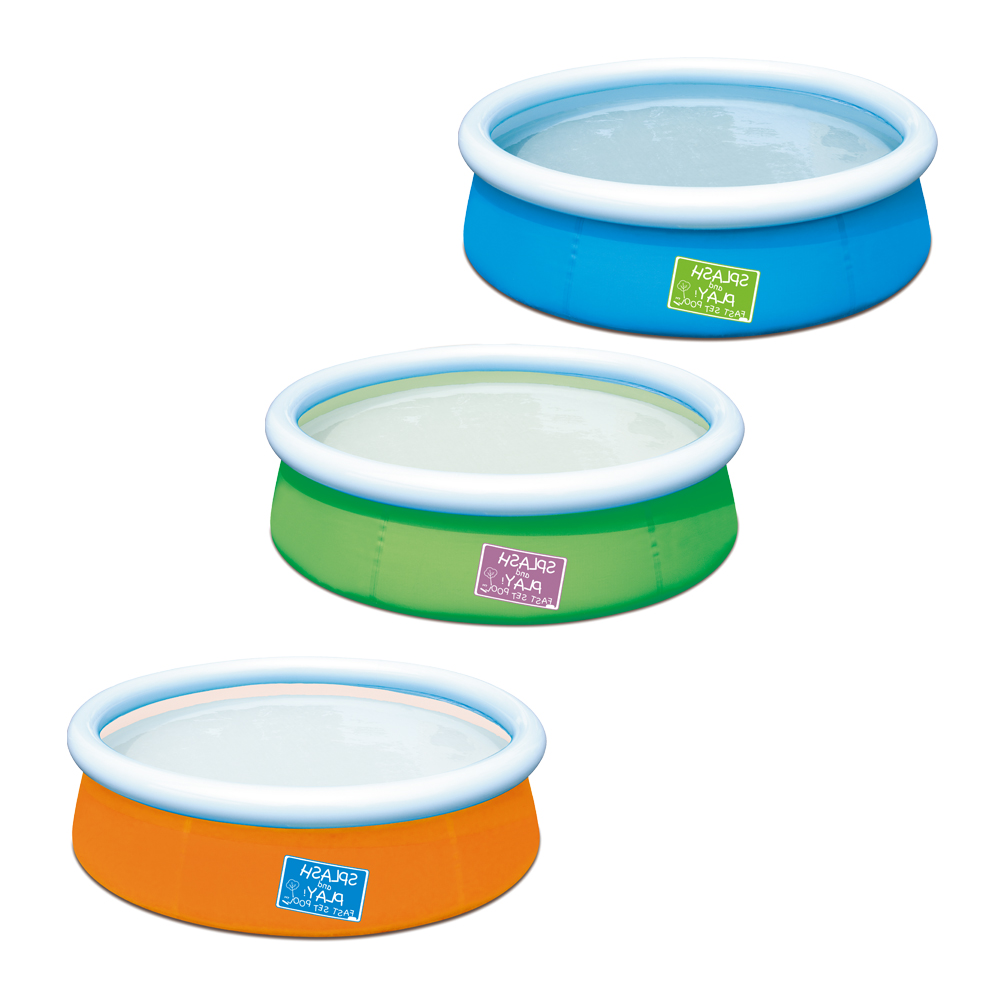 Bestway 快速充氣環游泳池 隨機顏色, , large