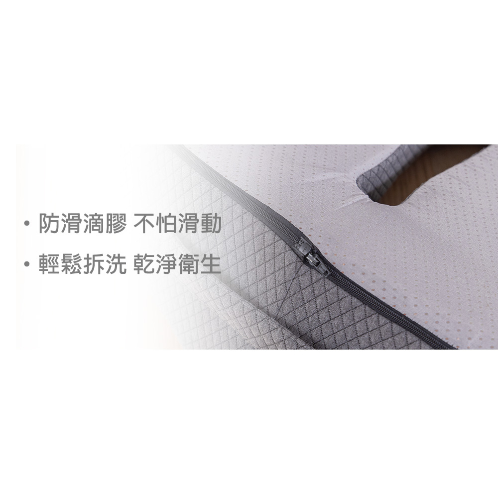 【日本旭川】AIRFit氧活力人體工學護脊紓壓坐墊 椅子坐墊 辦公 靠墊 尾椎 坐墊 舒壓 記憶棉坐墊 記憶坐墊 電腦椅, , large