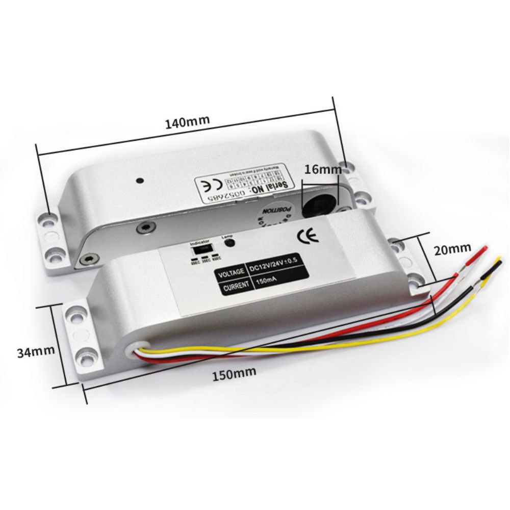 門禁明裝陽極鎖(斷電開鎖), , large