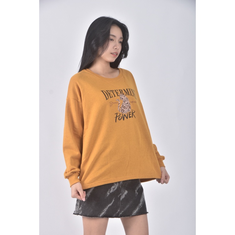 (XL) free style質感黃色長袖上衣二手衣, , large