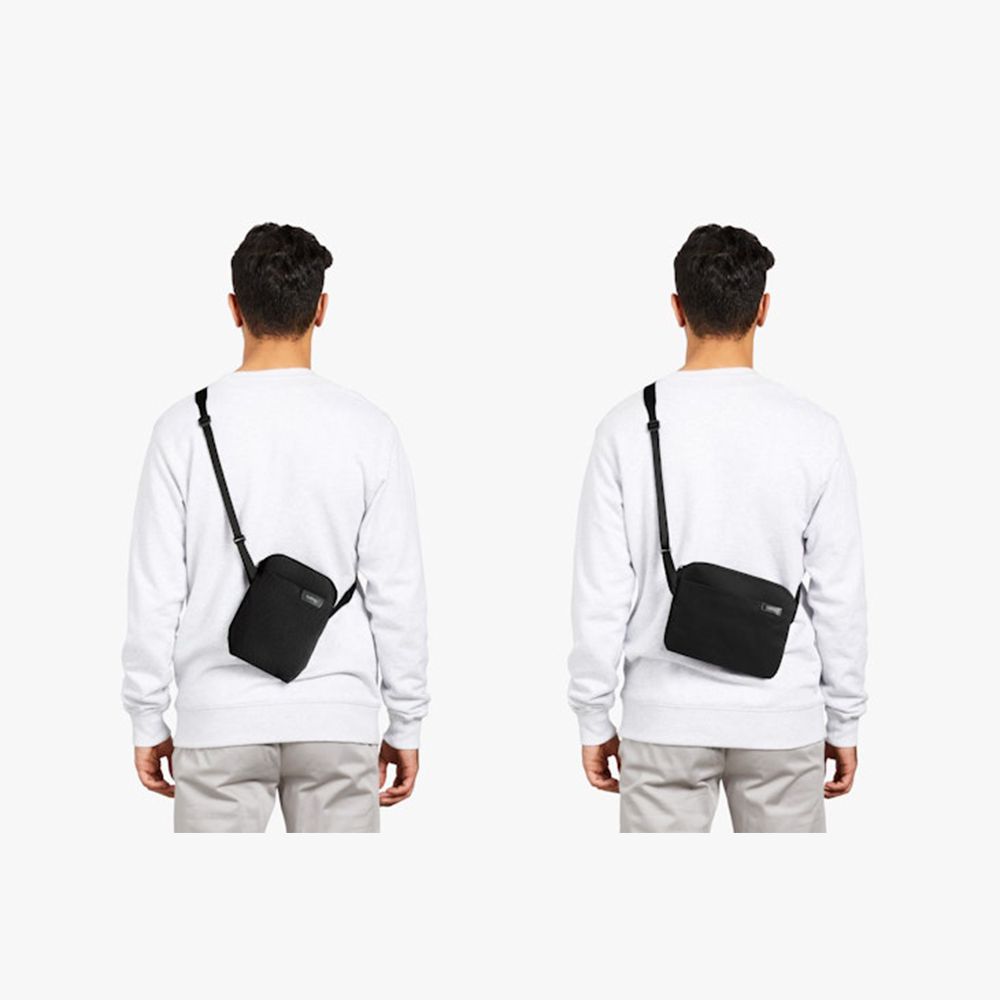 |快速出貨|Bellroy City Pouch Plus 斜背包 側背包 小包 收納隔層-黑色, , large