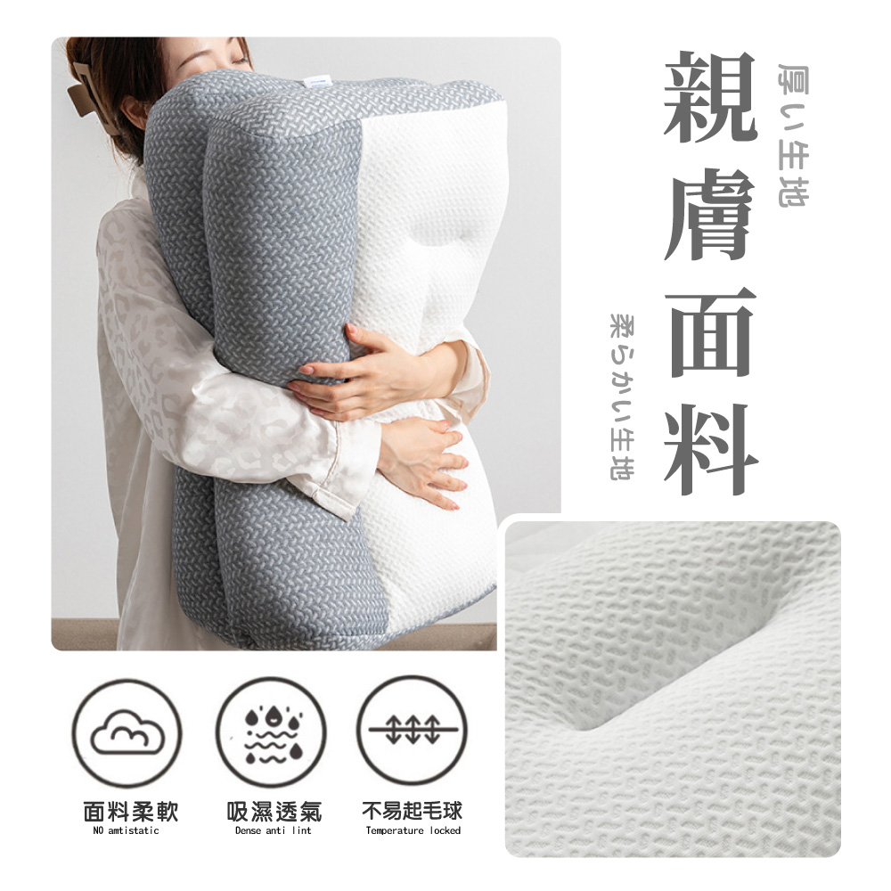 [ Pure Sleep] Japanese Anti-Traction Cervical Pillow Core, , large