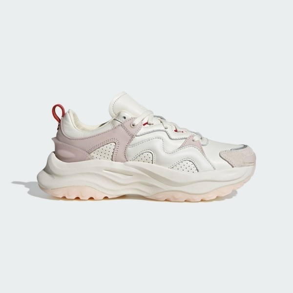 Kixpress-Adidas Maxxwavy W CNY 女 休閒鞋 運動 復古 皮革 拼接 日常 穿搭 白 粉 [IH2292], , large