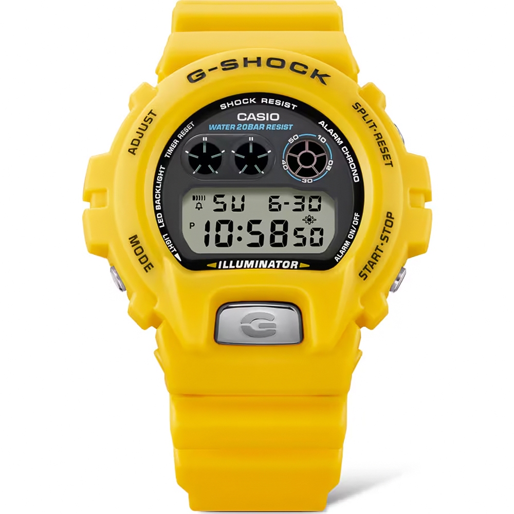 CASIO 卡西歐 G-SHOCK 30周年紀念版 電子錶 手錶-黃 DW-6900TR-9, , large