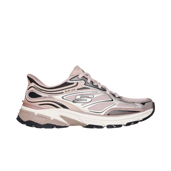 Kixpress-Skechers 思克威爾 Stamina Sport 女 休閒鞋 舒適 粉紅 黑 [150710ROS], , large