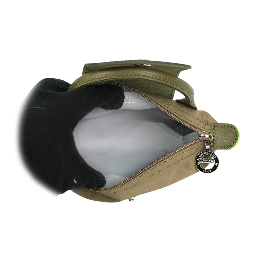 LONGCHAMP LE PLIAGE GREEN 手提小包/朝鮮薊色, , large
