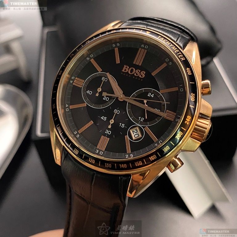 [TIMEMASTER] BOSS watch, 44mm, HB1513092, , large