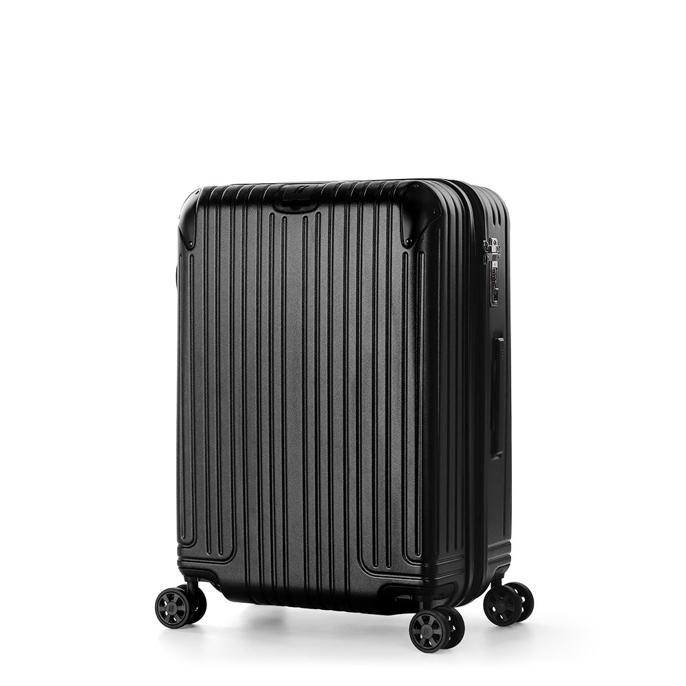 【ALLEZ】"Too Late to Meet III" 25-inch Expandable Luggage with Metal Corner Guards Rock Grey, , large