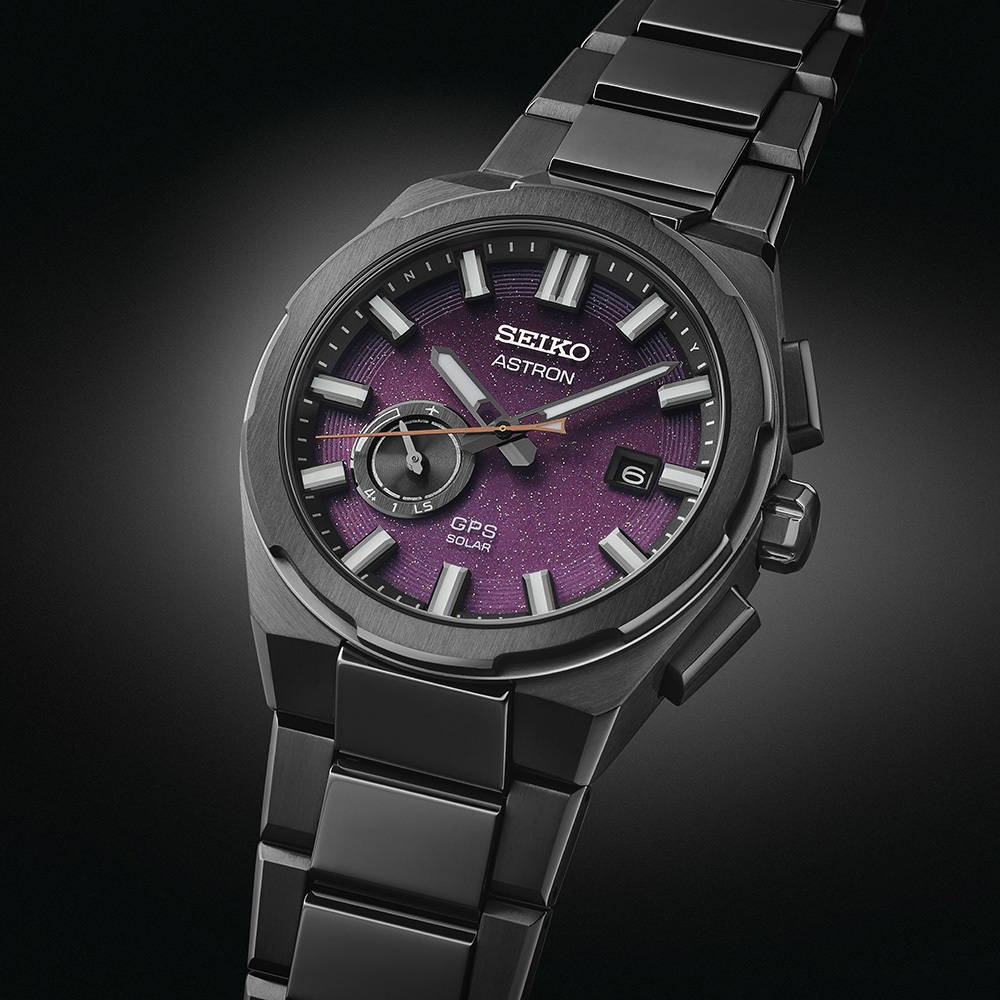 SEIKO精工 Astron 限量夜櫻 GPS衛星定位 鈦金屬太陽能手錶SSJ029J1/3X62-0AG0SD, , large