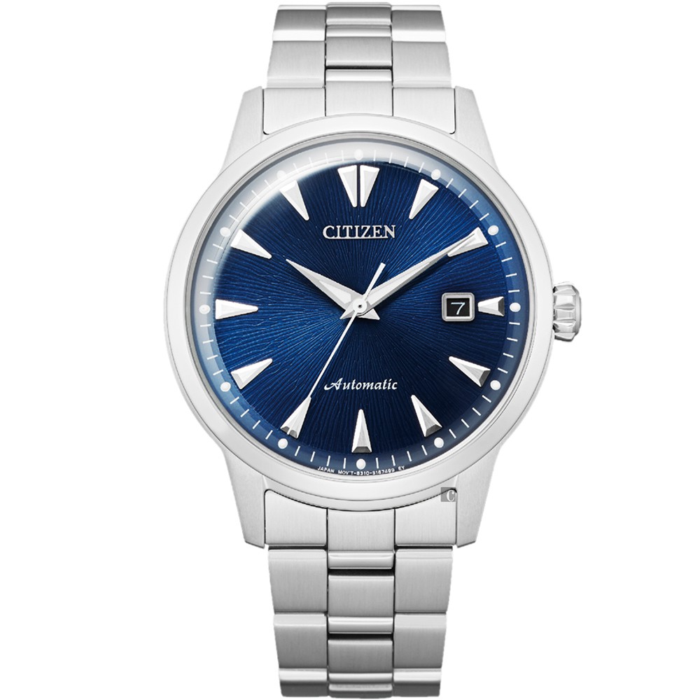 CITIZEN 星辰 限量黑潮復古版 機械錶-41mm NK0008-85L, , large