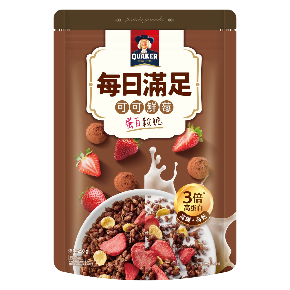 Quaker Oats Granola Cocoa  Strawberry