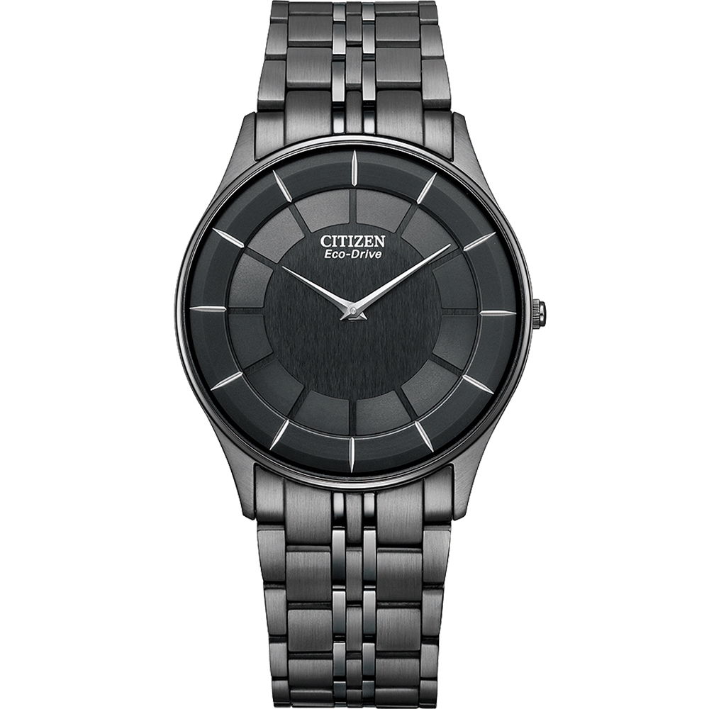CITIZEN 星辰 光動能紳士超薄經典手錶 禮推薦-黑/36.2mm AR3017-58E