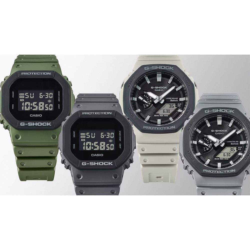 CASIO 卡西歐 G-SHOCK 運動風手錶 DW-5610UU-3, , large