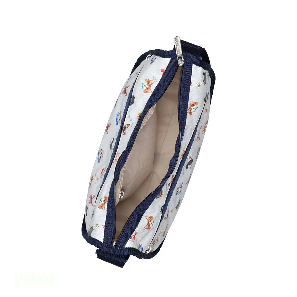 LeSportsac Classic Hobo 經典斜背包 送禮-晴空貓語, , large