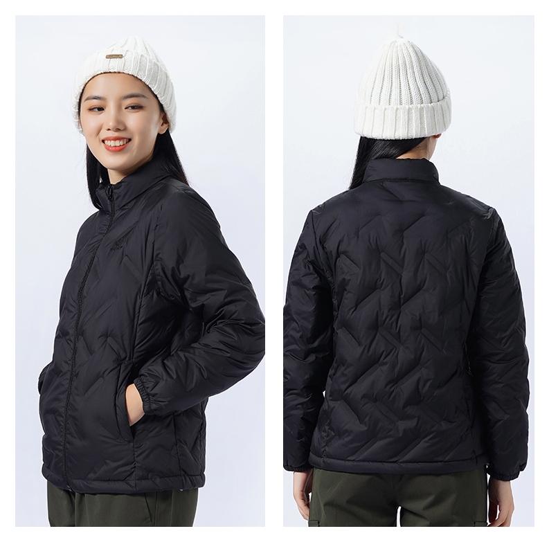 【天天免運】探拓戶外Tectop T2135682女款無縫防風羽絨外套～防風防跑絨.90/10白鴨絨.拉鍊式口袋, , large