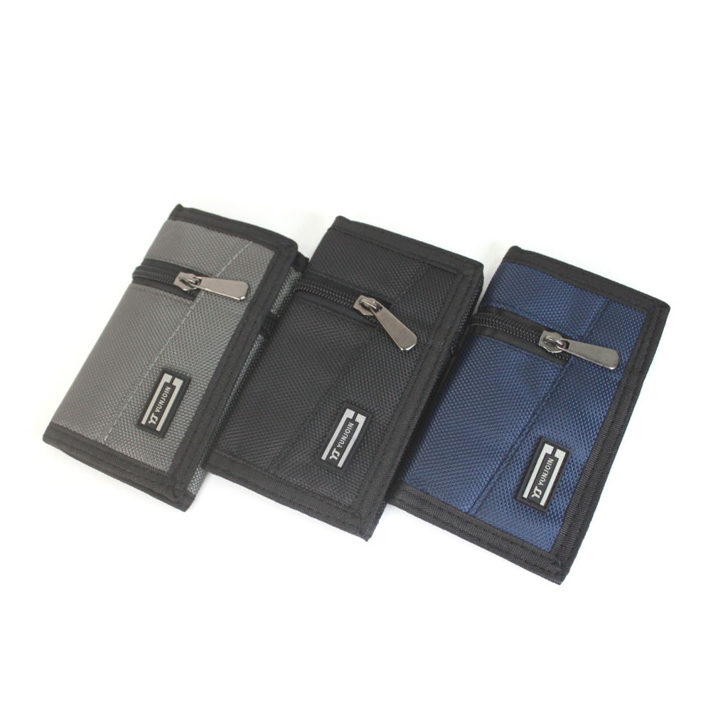 【YUN JOIN】 Horizontal tri-fold short folder, , large