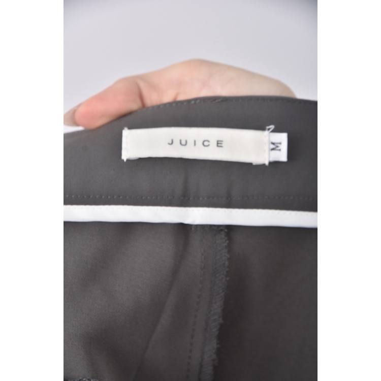 (L) jiuce高腰質感西裝灰色長褲二手衣, , large