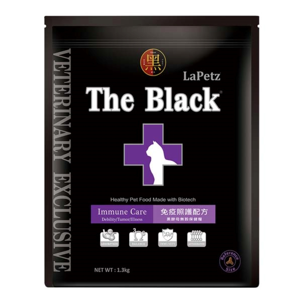 【拉拉寵物小舖】LaPetz 樂倍 黑酵母 貓飼料 維持免疫力貓配方 1.3公斤 The Black, , large