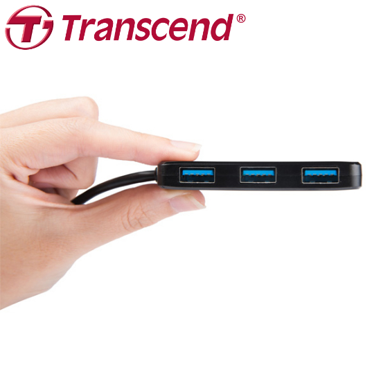 【Transcend】HUB HUB2 USB 3.0 極速 4埠 集線器, , large
