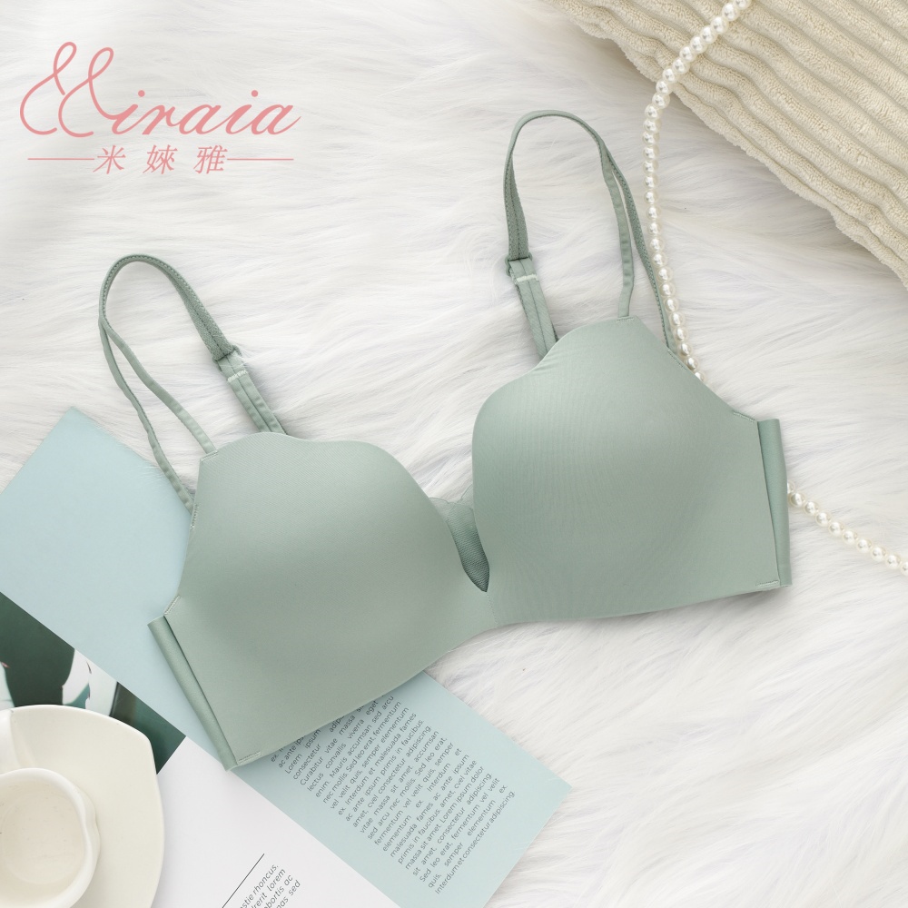 [Miraia米婡雅]喵爪杯零著感無痕內衣(38HR無感、雙肩帶、無鋼圈), , large