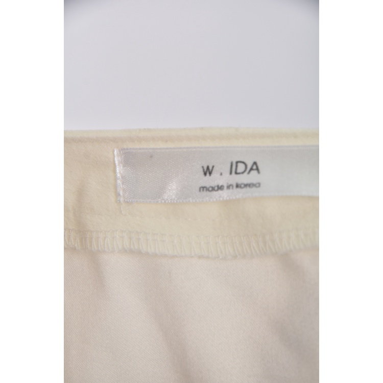 (XL) 【德馨私服】w ida韓牌質感棉質拼接杏色洋裝二手衣, , large