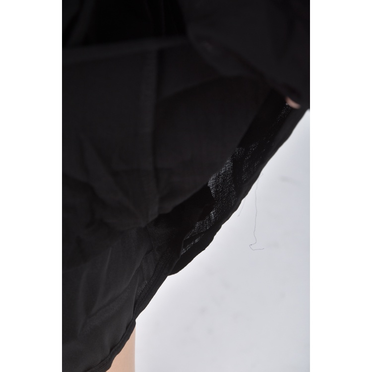 (S) sgree girl質感拼接黑色洋裝二手衣, , large