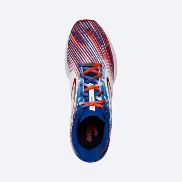 Brooks Launch 10 Run USA 女 競速跑鞋 美國限定款 發射系列 白藍紅 [1203981B154], , large