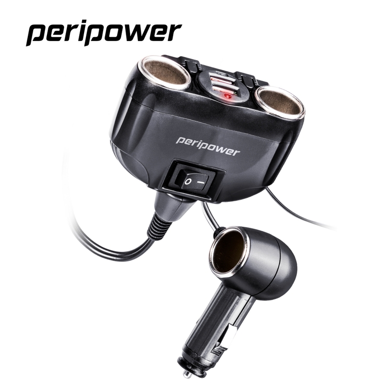 peripower U14分離式+雙QC車充, , large