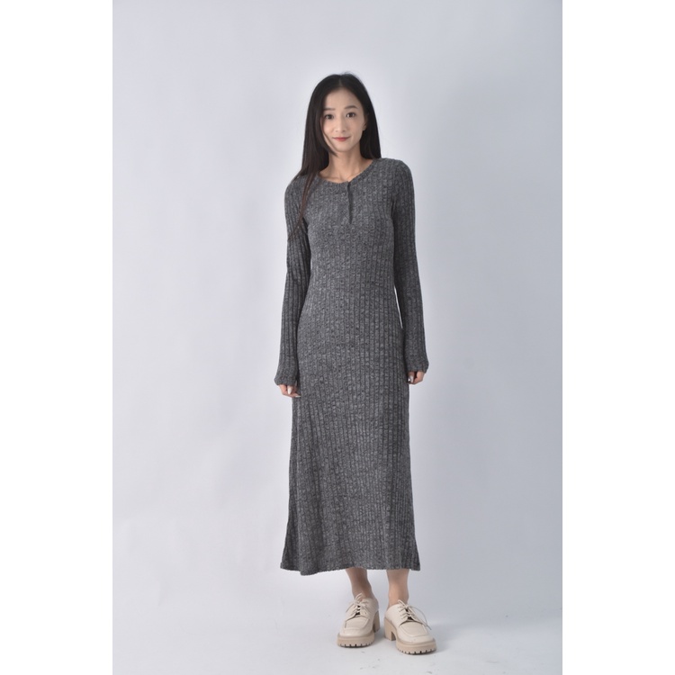 (S) hervelegerv領灰色洋裝二手衣, , large